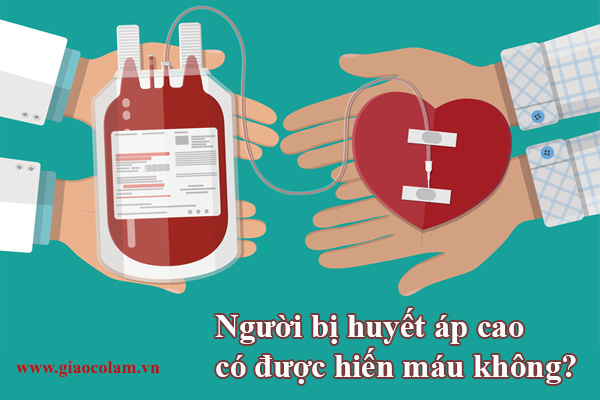 Điều gì xảy ra với huyết áp cao khi người hiến máu?
