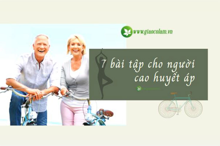 Những 7 bài tập cho người cao huyết áp giúp cải thiện sức khỏe toàn diện