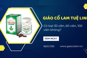 Giảo cổ lam Tuệ Linh đóng gói 30 viên, 60 viên hay 100 viên?